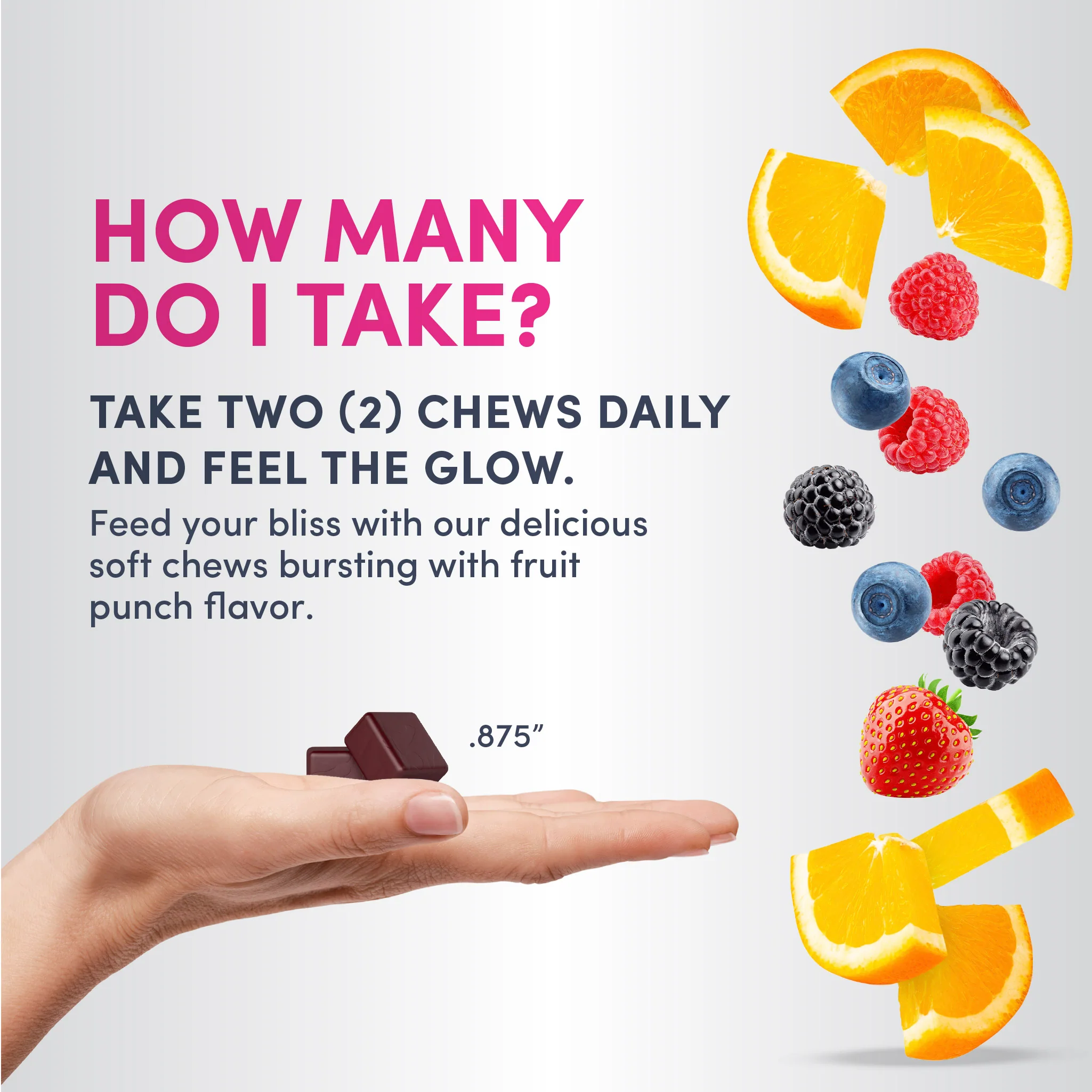 Collagen Beauty Bursts Fruit Punch Flavor, 60 Tasty Soft Chews - Image 5