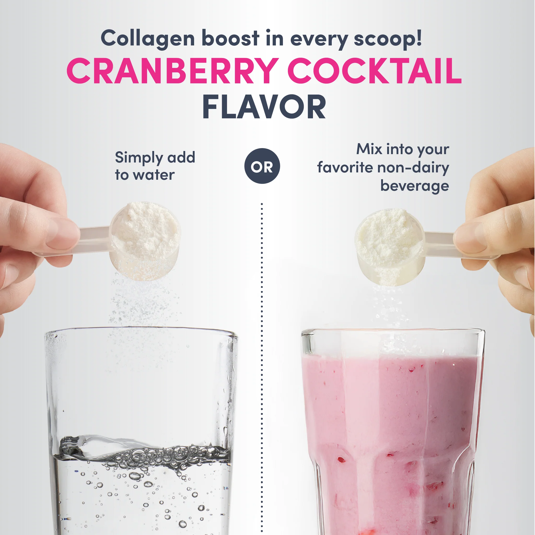 Collagen Beauty Infusion with Hyaluronic Acid + Biotin Cranberry Cocktail Flavor, 9.1 oz (258 g) Powder - Image 3
