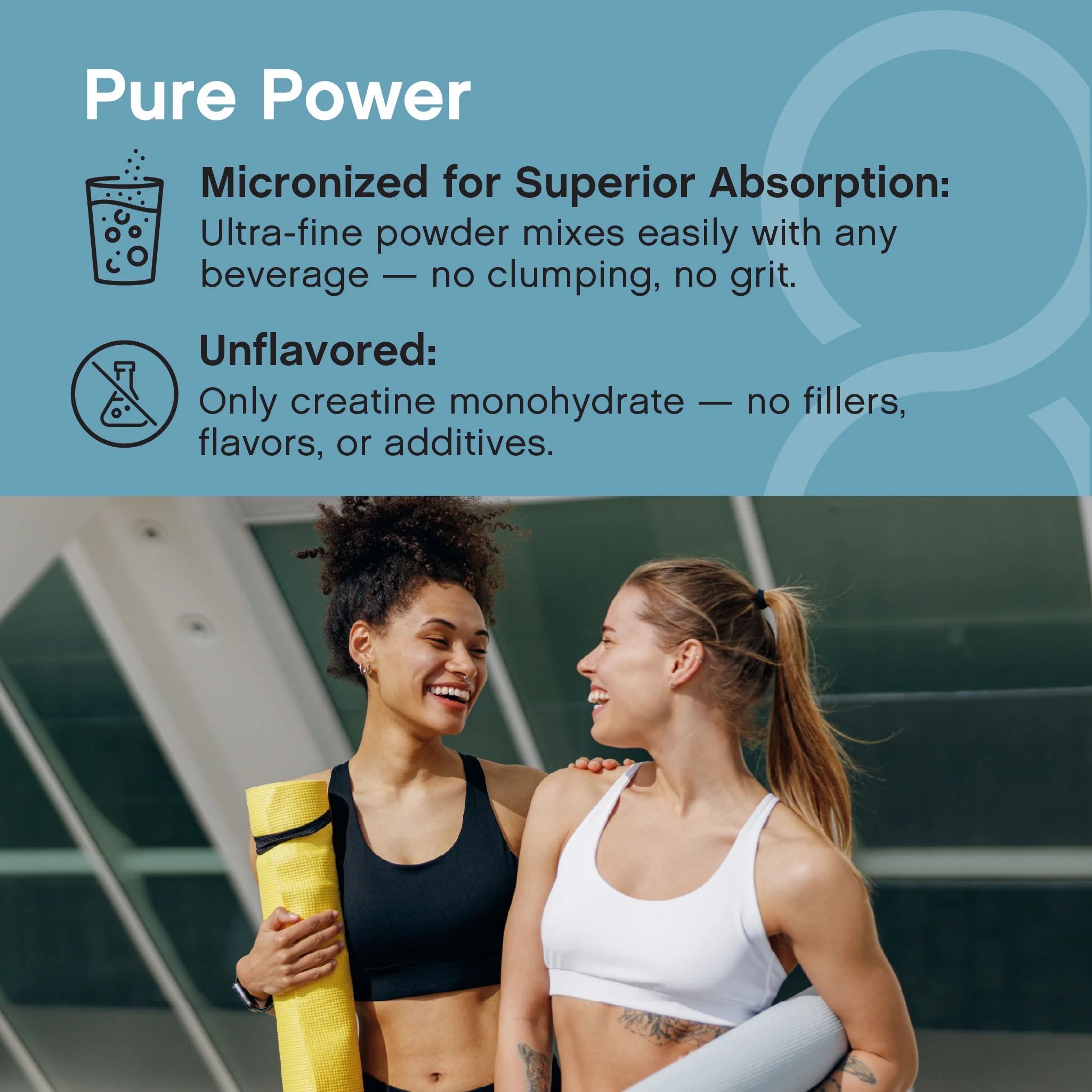 Power Creatine® Monohydrate Micronized, 1.1 lb (500 g) Bottle - Image 6