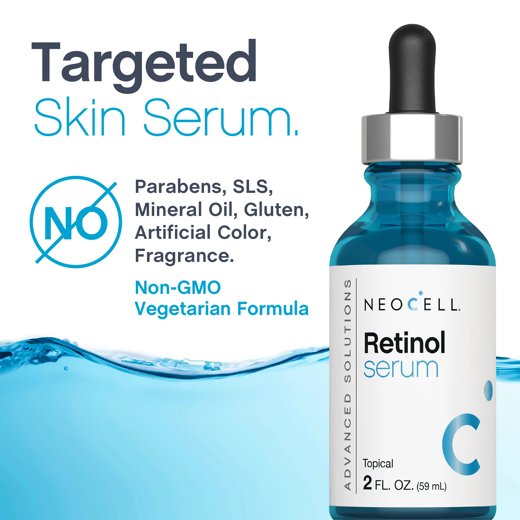 Retinol Serum, 2 fl oz (59 mL) Dropper Bottle - Image 4