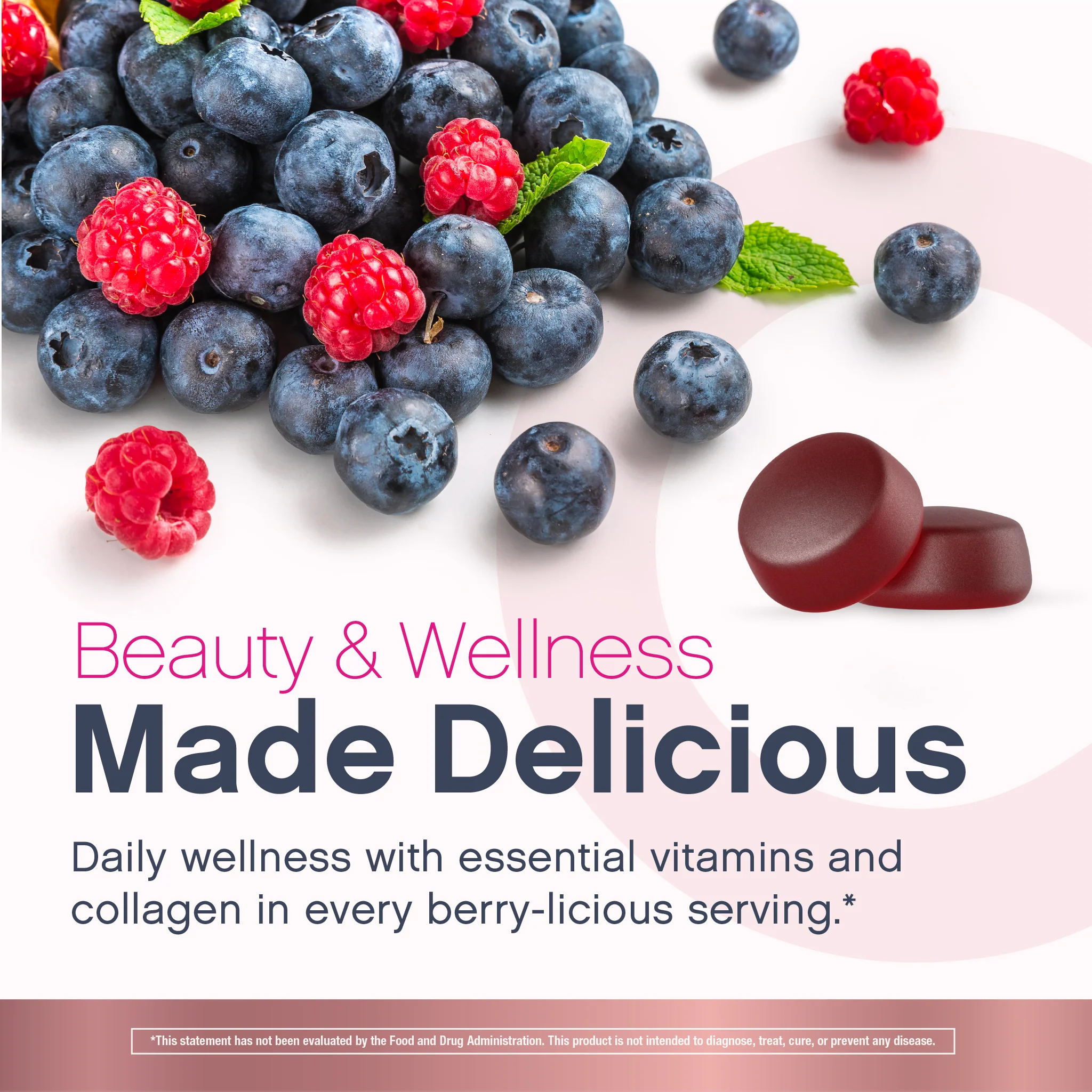 Women's Multi Gummies Advanced Berry-licious Beauty Flavor, 120 Tasty Gummies - Image 6